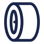 Wheel Angle SVG Icon